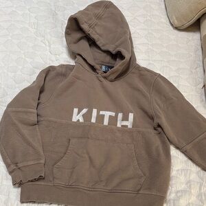 Kith Kids Taupe Hoodie